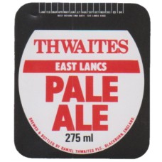 Thwaites Brewery Blackburn East Lancs Pale Ale 275ml Beer Bottle Label