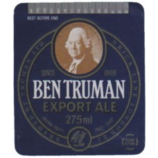 Trumans Brewery London Export Ale 275ml Beer Bottle Label