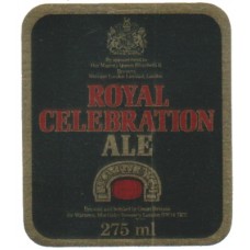 Watneys London Royal Celebration Ale 275ml Beer Bottle Label