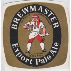 Whitbread Brewery London Brewmaster Export Pale Ale Beer Bottle Label