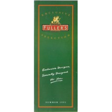 Fullers Exclusive Selection Leaflet