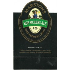 Marstons Head Brewers Choice Hop Pickers Ale Tasting Notes Folding Stand