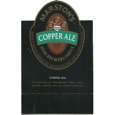 Marstons Head Brewers Choice Copper Ale Tasting Notes Folding Stand