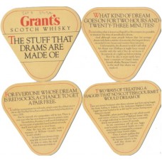 Grant's Whisky Set Nos. 029 - 032